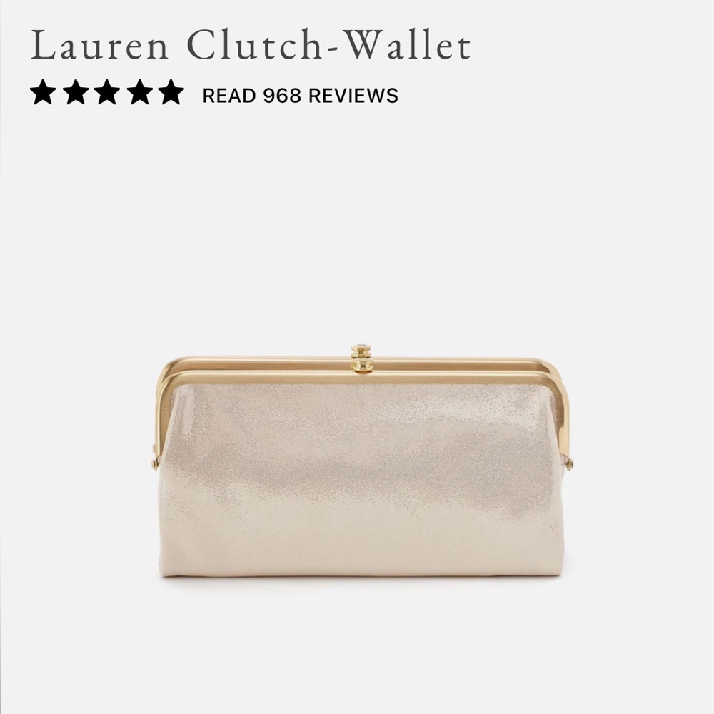 NWT! HOBO Lauren Clutch Wallet